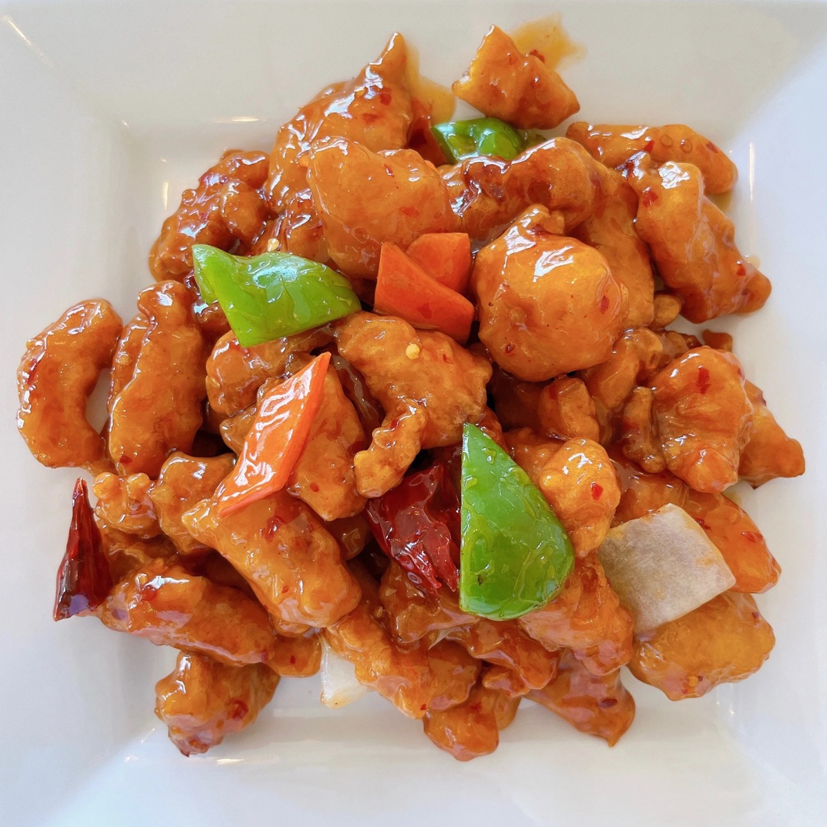 General Tso's Chicken at Neptune Cafe